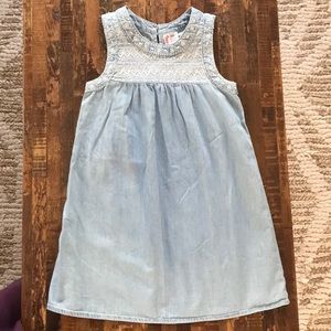 Chambray Girls’ Dress